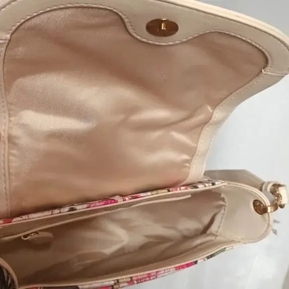 Time and Tru floral crossbody Riverdale Bag for womens over the shoulder bag NWT - Picture 7 of 9